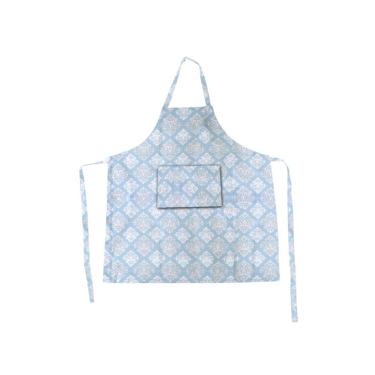 Grembiule Unicoeraro Venice Azzurro cm.80x90 | Vacchetti