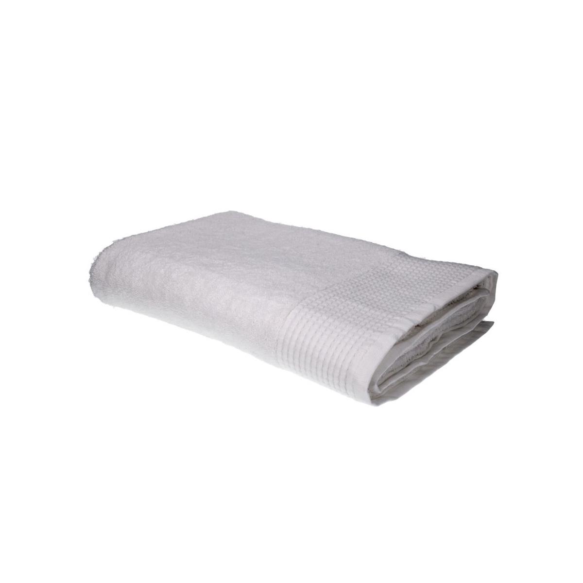 Asciugamano Cotone U Raro Lisa Bianco Doccia | Vacchetti