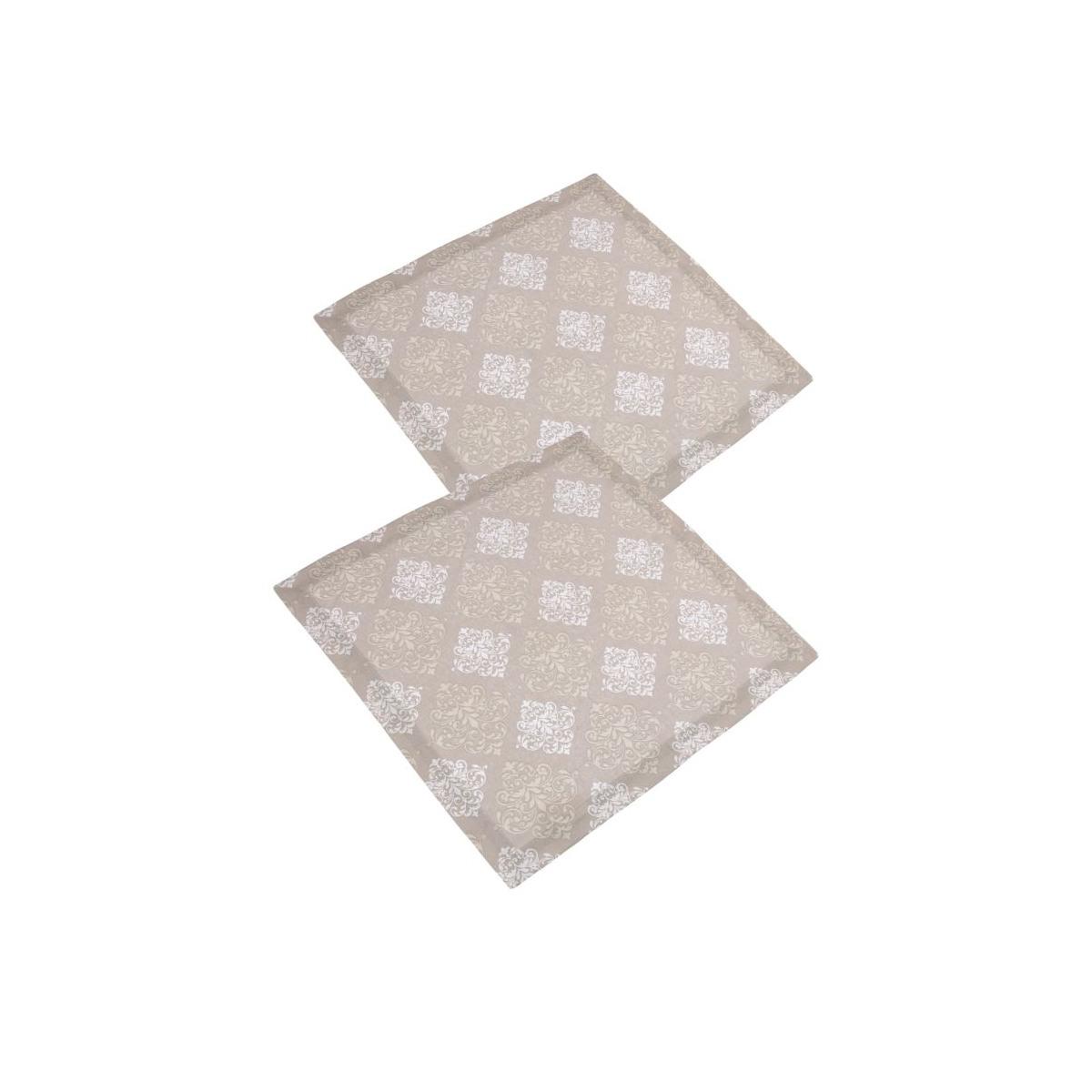 Tovagliolo 40x40 Unico e Raro Venice Beige Set pz.2 | Vacchetti