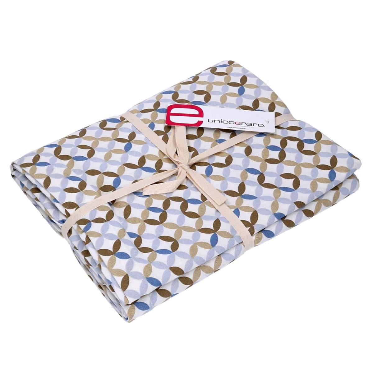 Tovaglia cm.140x240 Optical Beige Rettangolare | Vacchetti