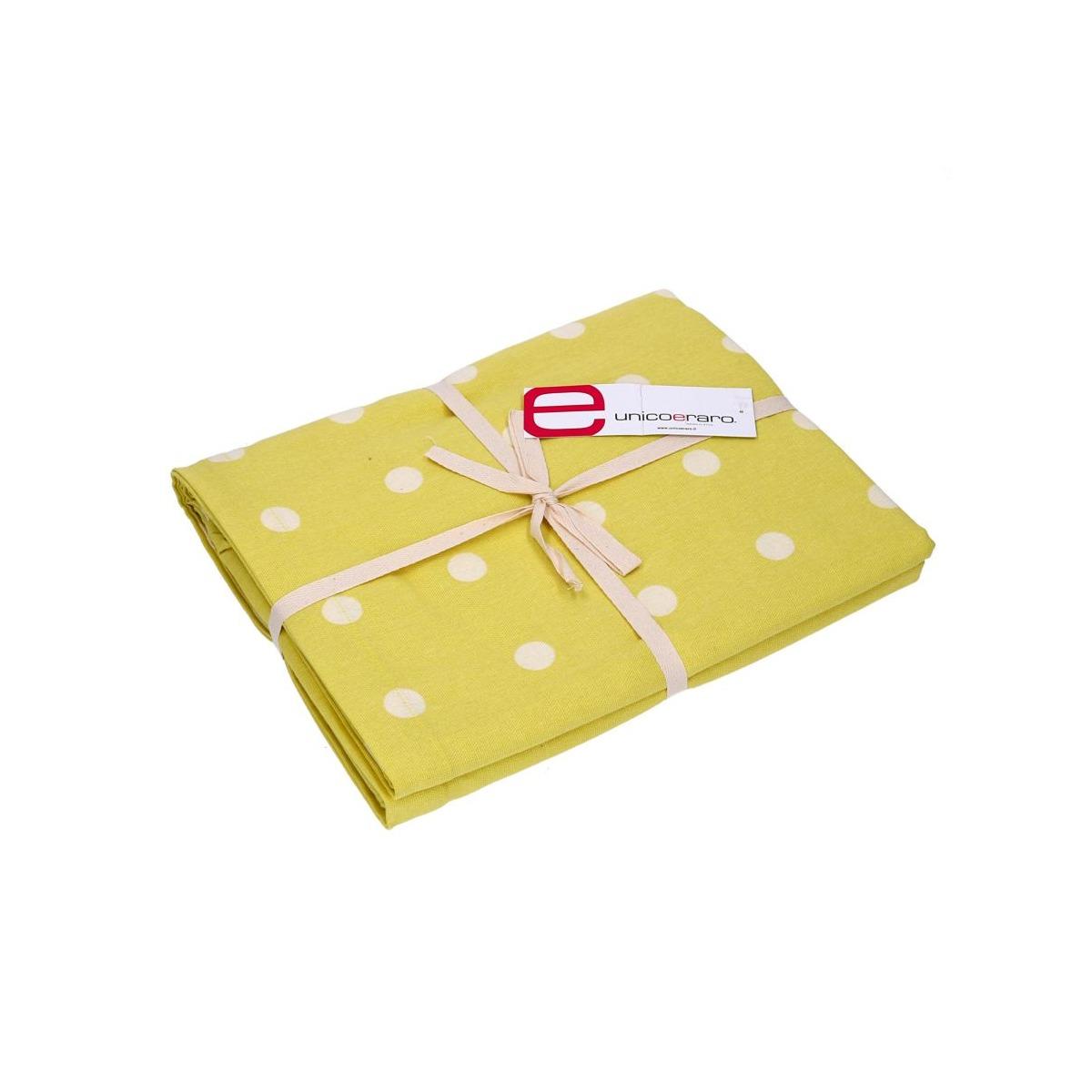 Tovaglia cm.140x180 Pop Pois Lime Rettangolare | Vacchetti