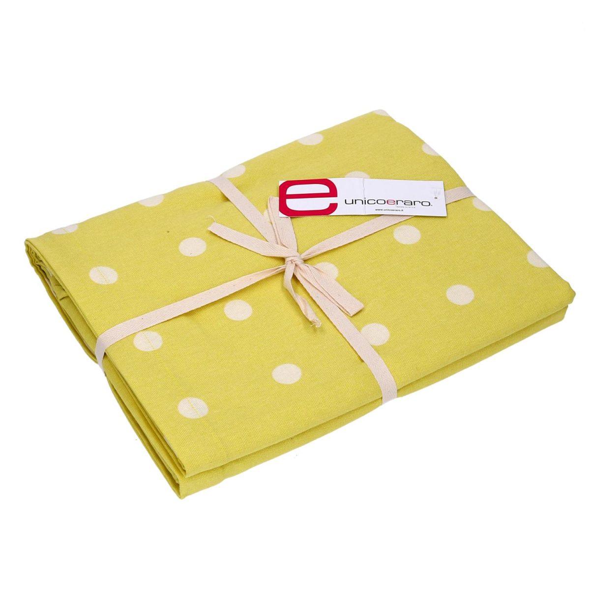 Tovaglia cm.140x180 Pop Pois Lime Rettangolare | Vacchetti