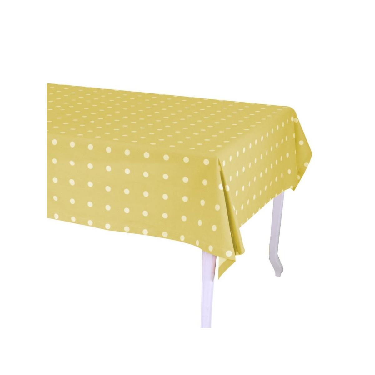 Tovaglia cm.140x240 Pop Pois Lime Rettangolare | Vacchetti