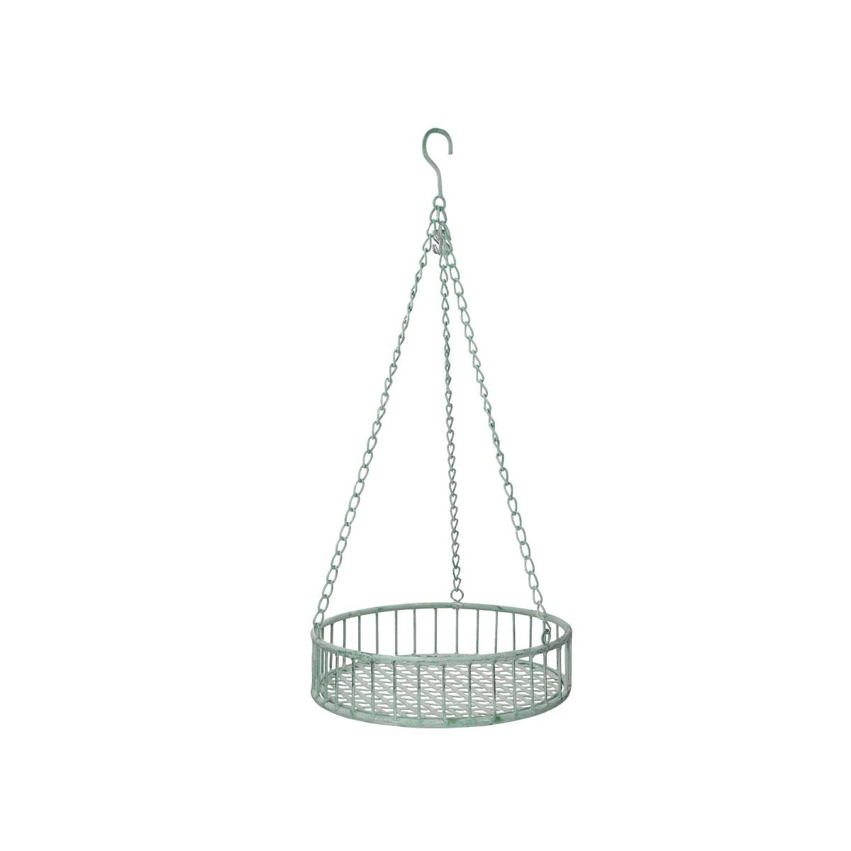 Portavaso Metallo Verde da Appendere cm.35x66 669 | Vacchetti