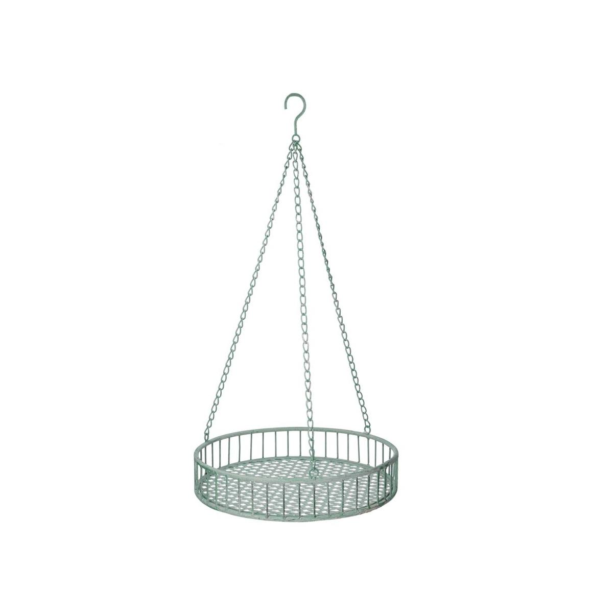 Portavaso Metallo Verde da Appendere cm.35x66 669 | Vacchetti