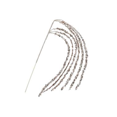 Fiore Natale Paillettes Glitter Oro cm.105 |Vacchetti