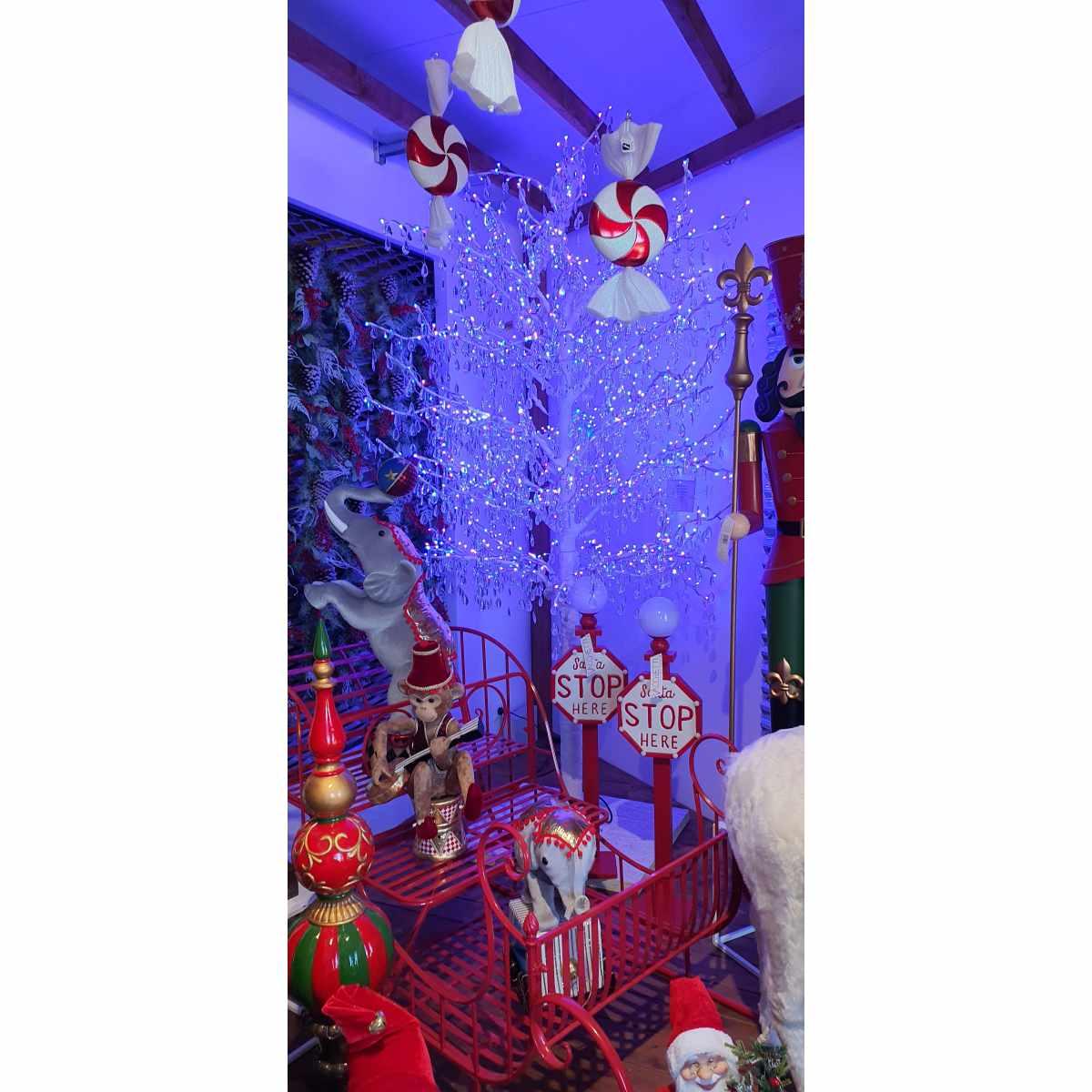 Albero Natale cm.280 LED 1008 Multicolor RGB |Vacchetti