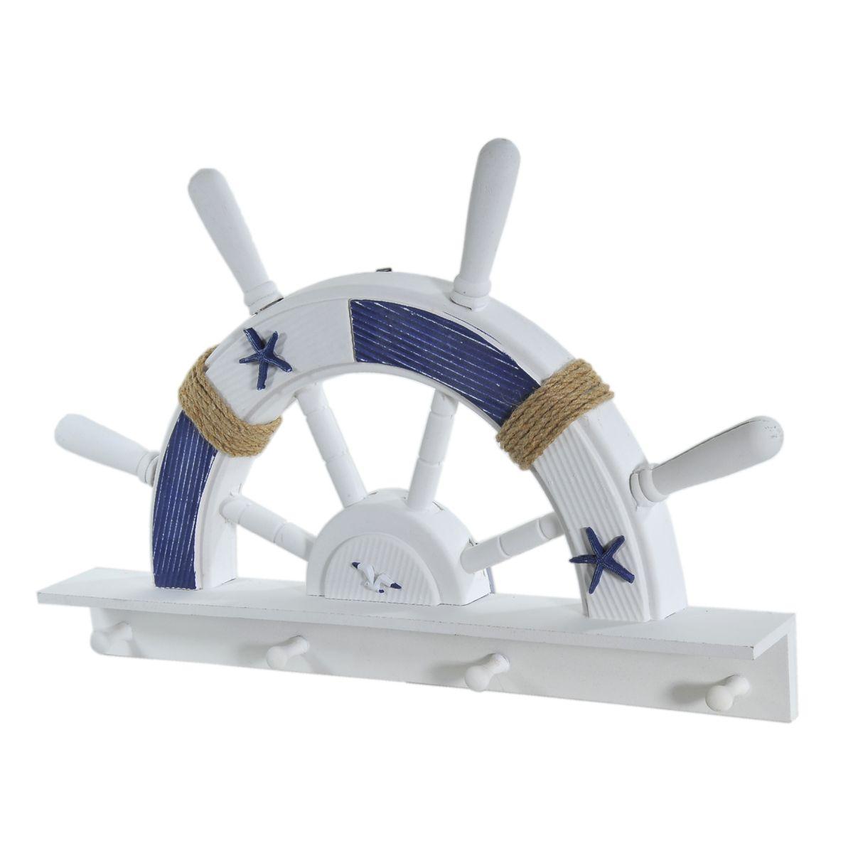 Appendi Abiti Legno Timone 4P cm.60x6xh38 | Vacchetti