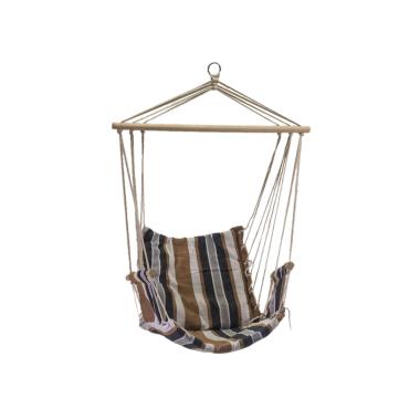 Dondolo Sedia Tessuto Righe c/Cuscino | Vacchetti