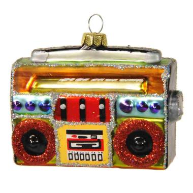 Pallina Natale Vetro Collezione cm.8 Radio |Inge's Glass