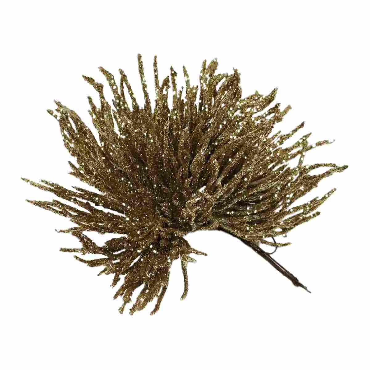 Fiore Natale Oro cm.15x13 |Vacchetti