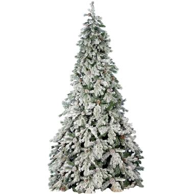 Albero Natale cm.240 Verde Innevato Maries |Silani