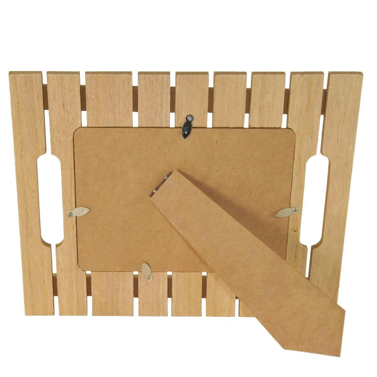 Cornice Legno cm.13x18 Doghe Beige | Golden Hill