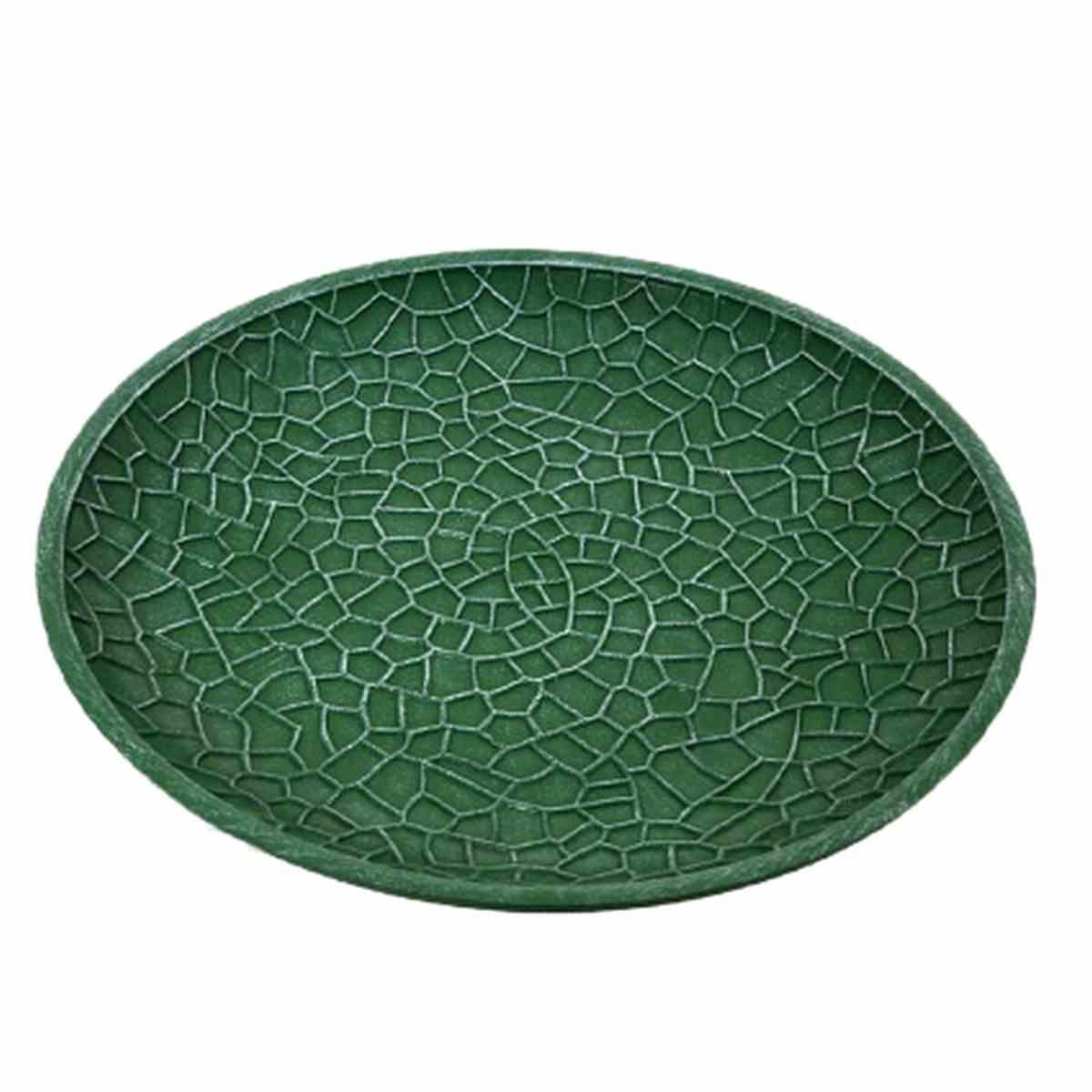 Piatto Tavola MDF Verde cm.40 | Golden Hill