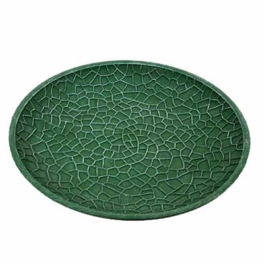 Piatto Tavola MDF Verde cm.40 | Golden Hill