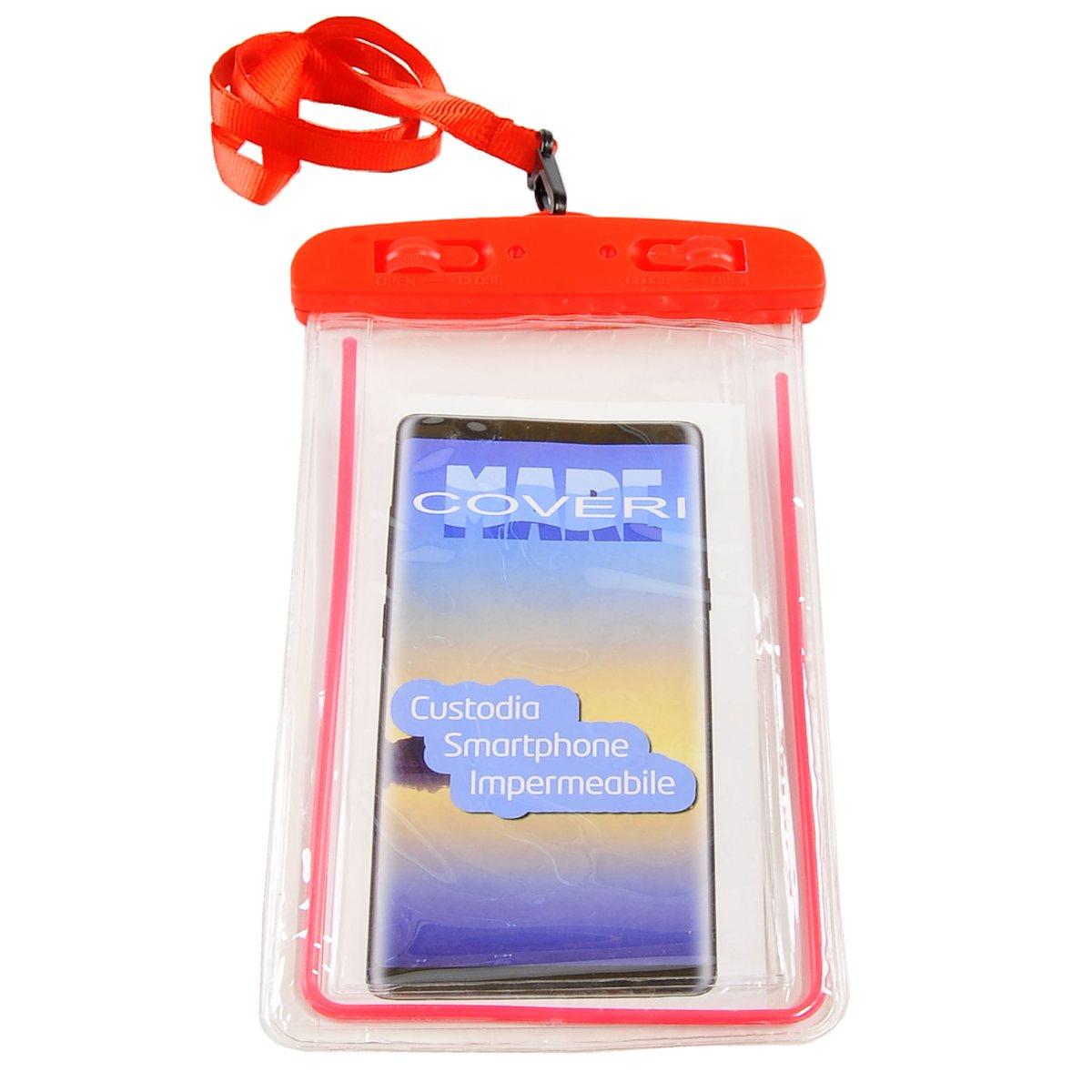 Porta Cellulare Impermeabile Rosso cm.10x20 | M2 Store