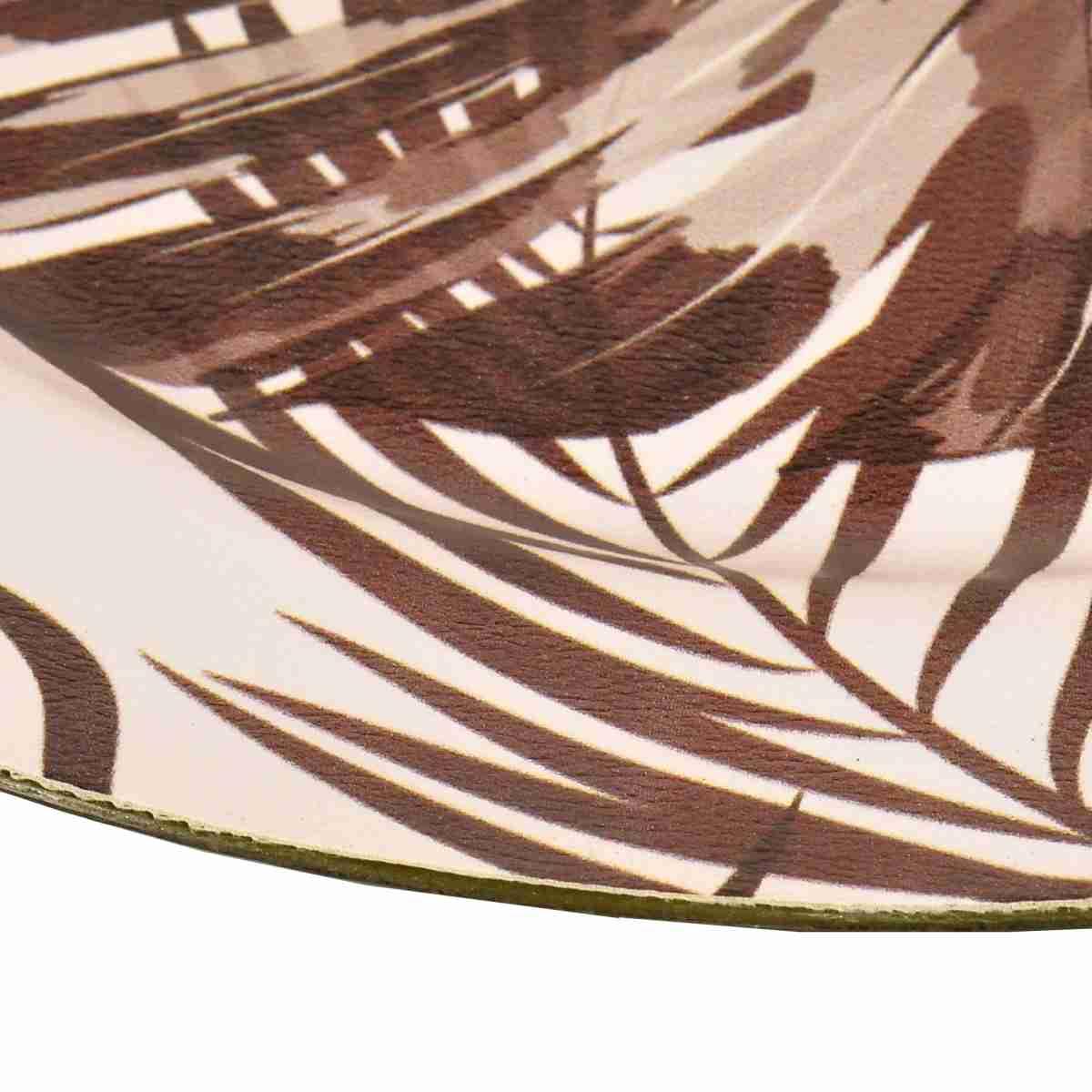 Piatto Tavola Pvc Tognana Rio con Felce cm.33 | Tognana