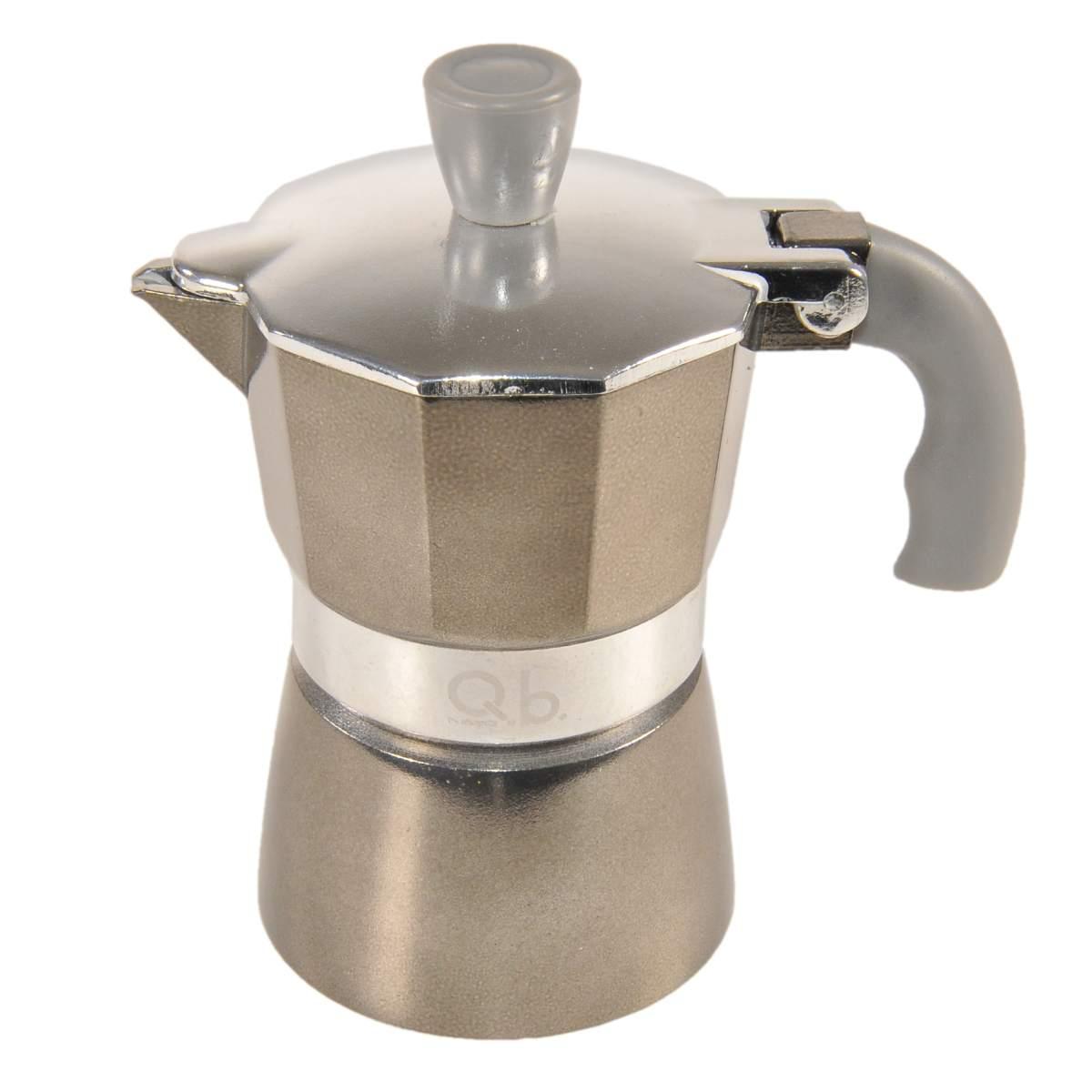 Caffettiera Moka Mopita 1 Tazze Grigio Fluo | Mopita