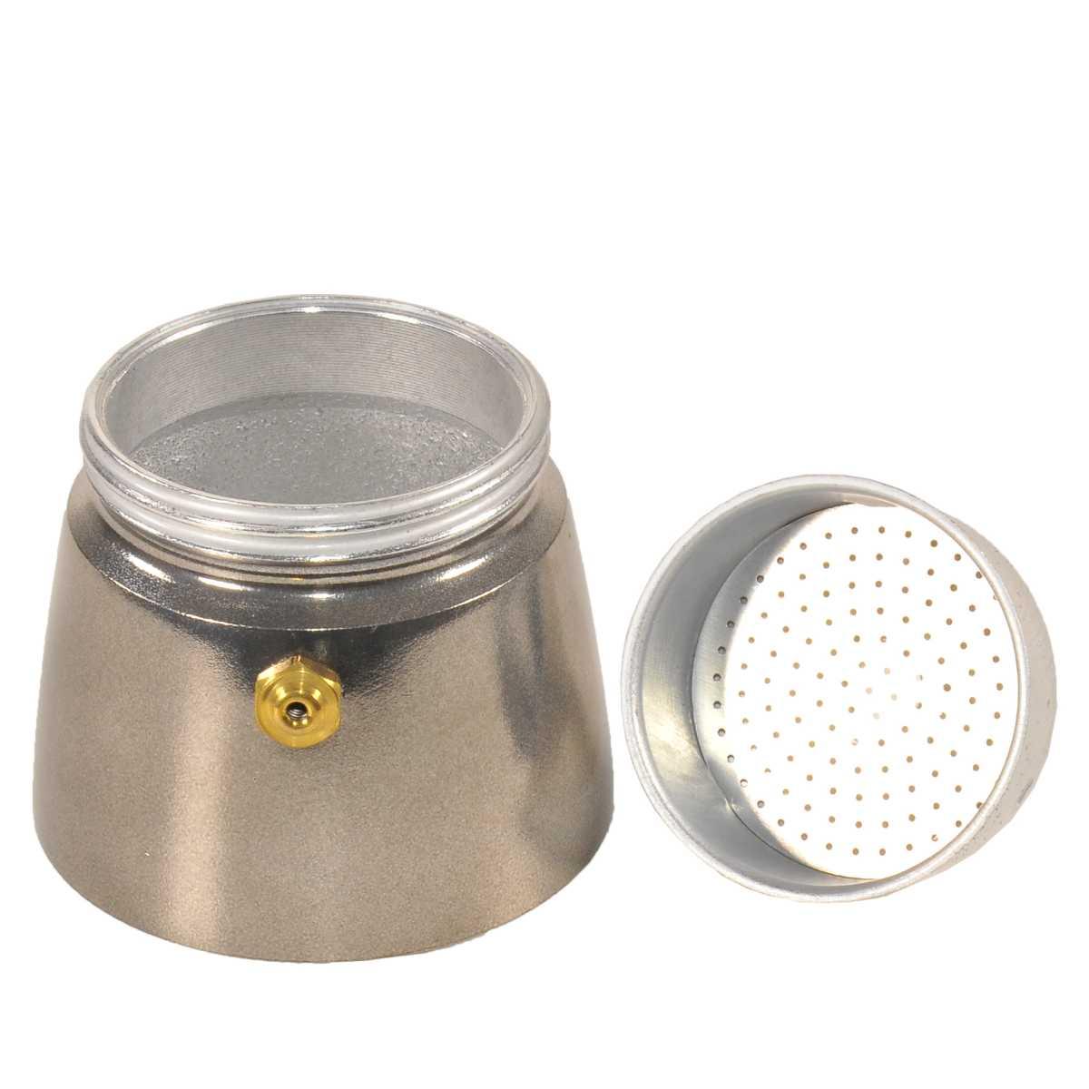 Caffettiera Moka Mopita 1 Tazze Grigio Fluo | Mopita