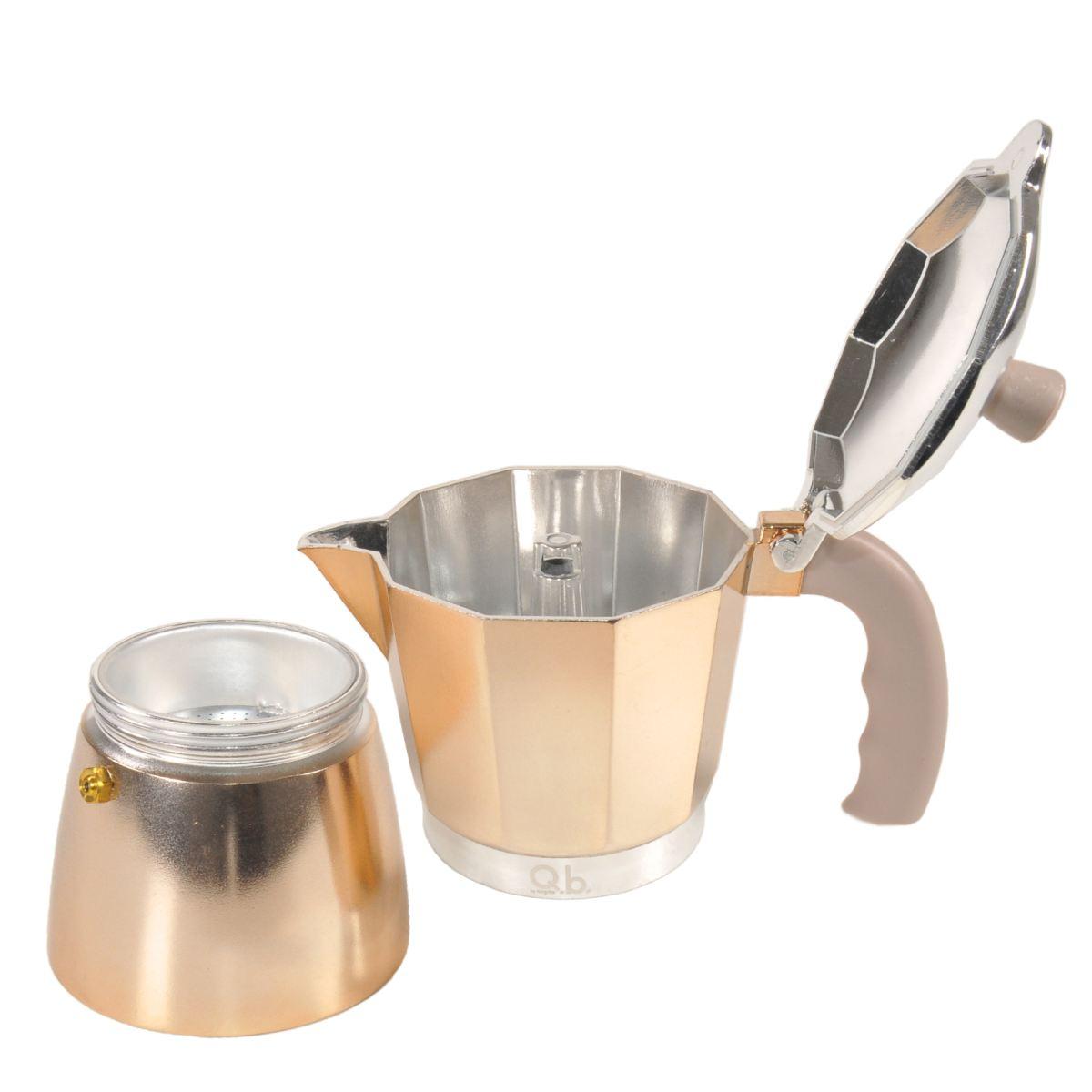 Caffettiera Moka Mopita 6 Tazze Black Code Gold | Mopita