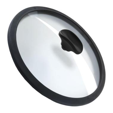 Coperchio Vetro Mopita Pomello Nero cm.26 | Mopita