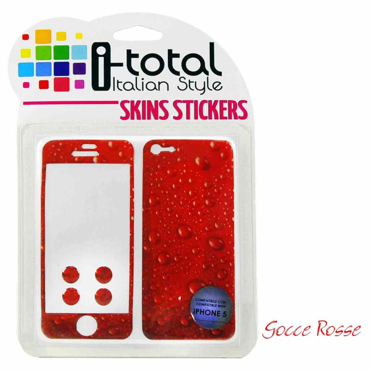 Sticker Adesivo iPhone 5 12 Colori | M2 Store