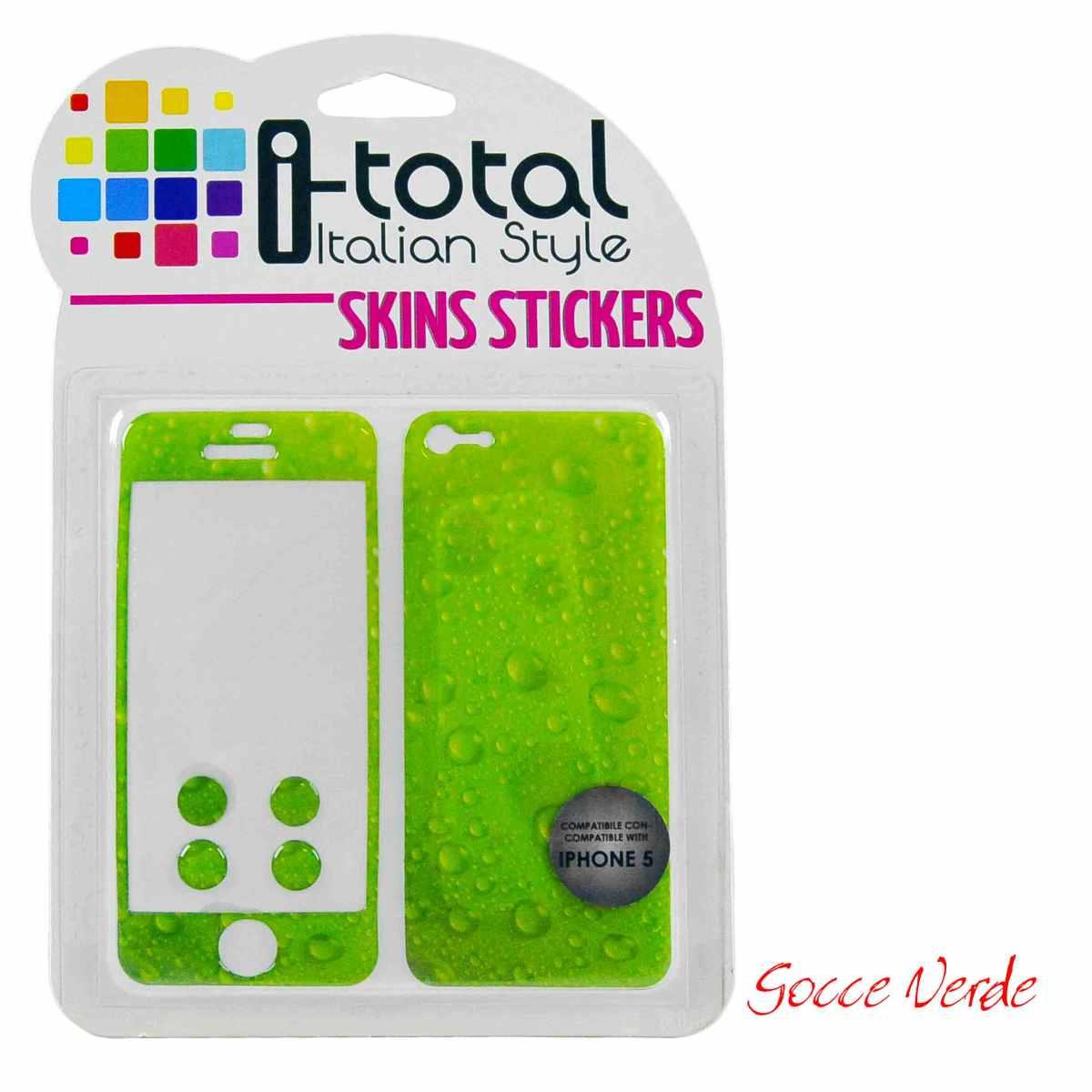 Sticker Adesivo iPhone 5 12 Colori | M2 Store