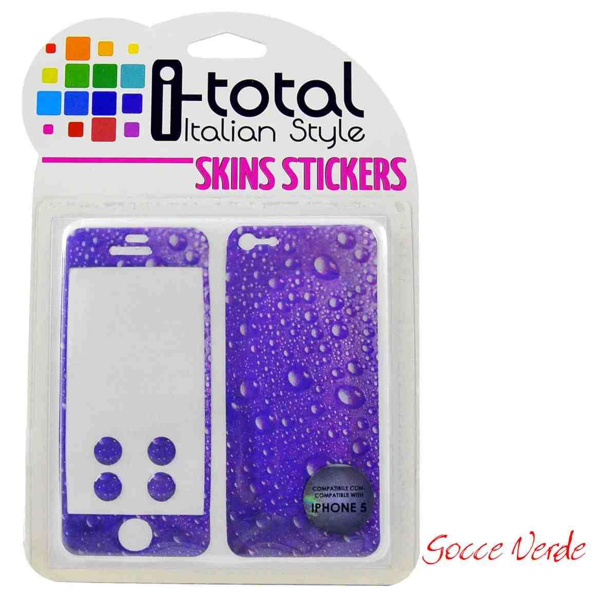 Sticker Adesivo iPhone 5 12 Colori | M2 Store