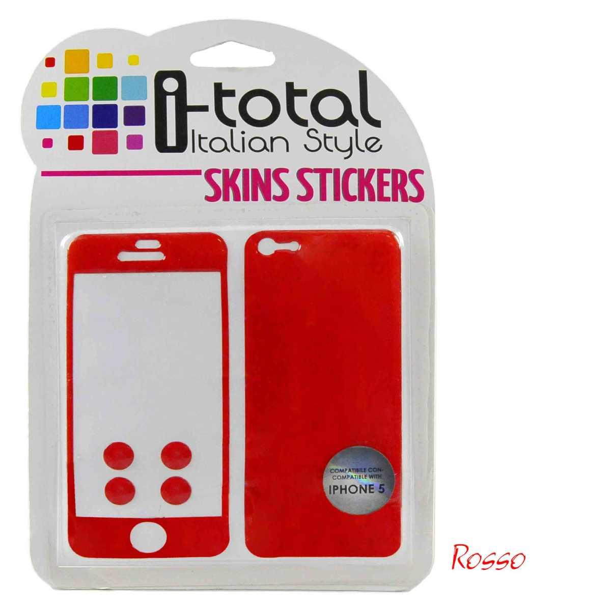 Sticker Adesivo iPhone 5 12 Colori | M2 Store