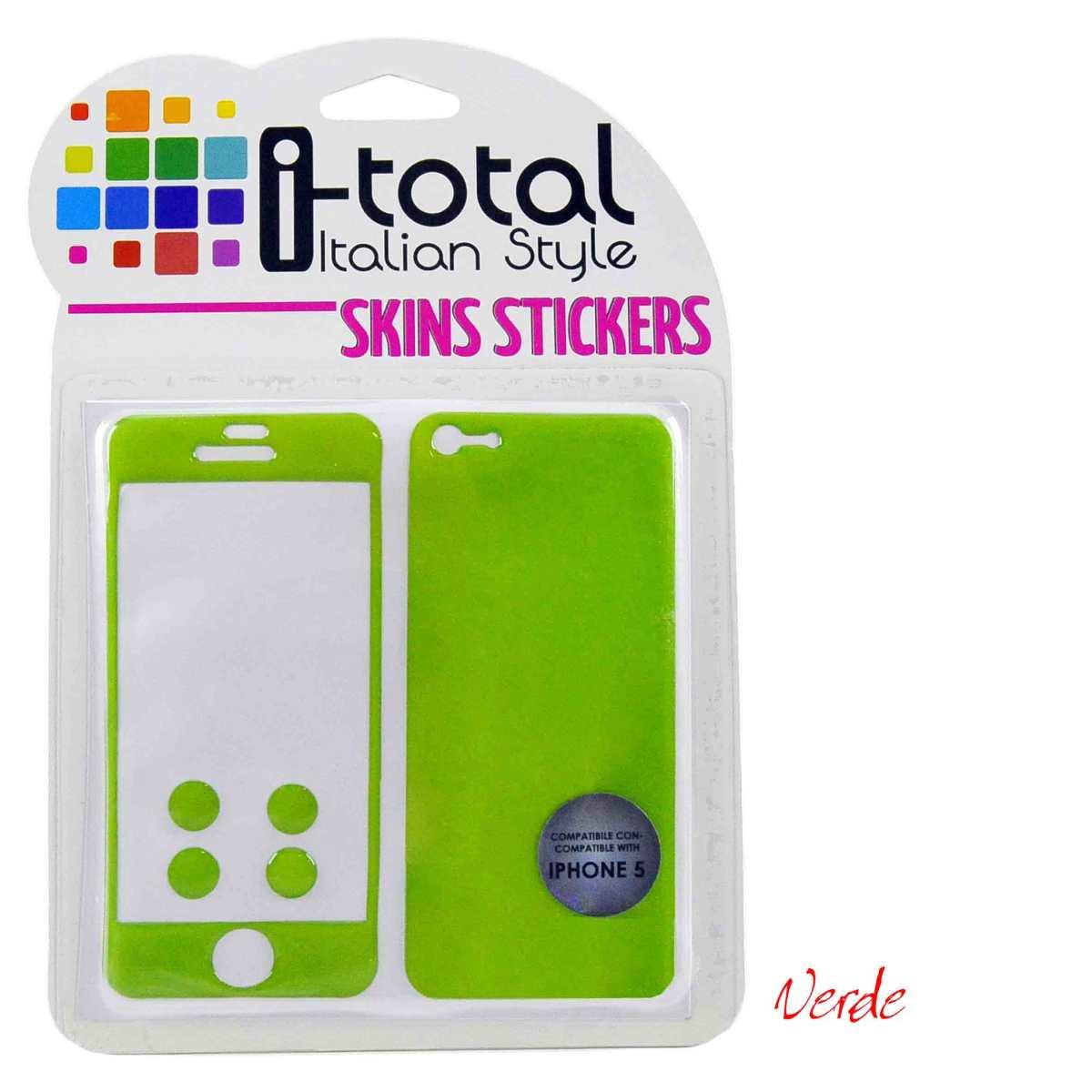 Sticker Adesivo iPhone 5 12 Colori | M2 Store
