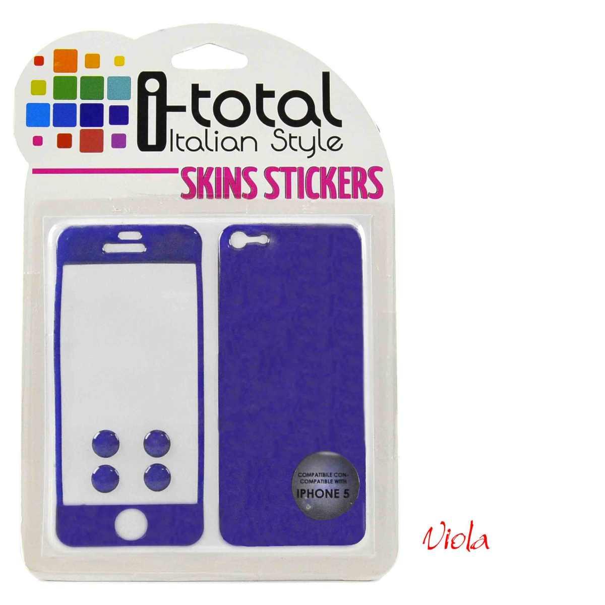 Sticker Adesivo iPhone 5 12 Colori | M2 Store