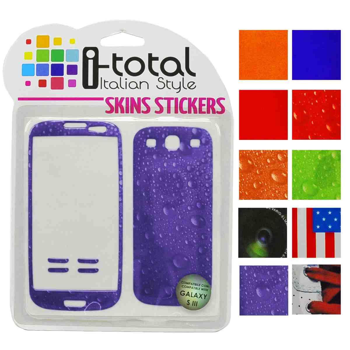 Sticker Adesivo Galaxy S3 10 Colori | M2 Store