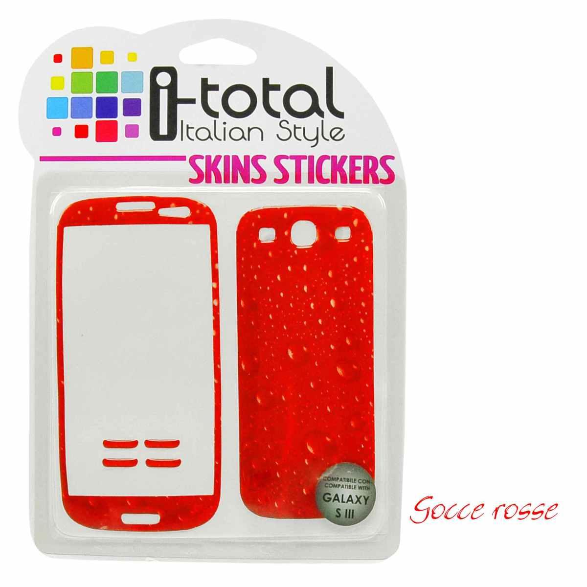 Sticker Adesivo Galaxy S3 10 Colori | M2 Store