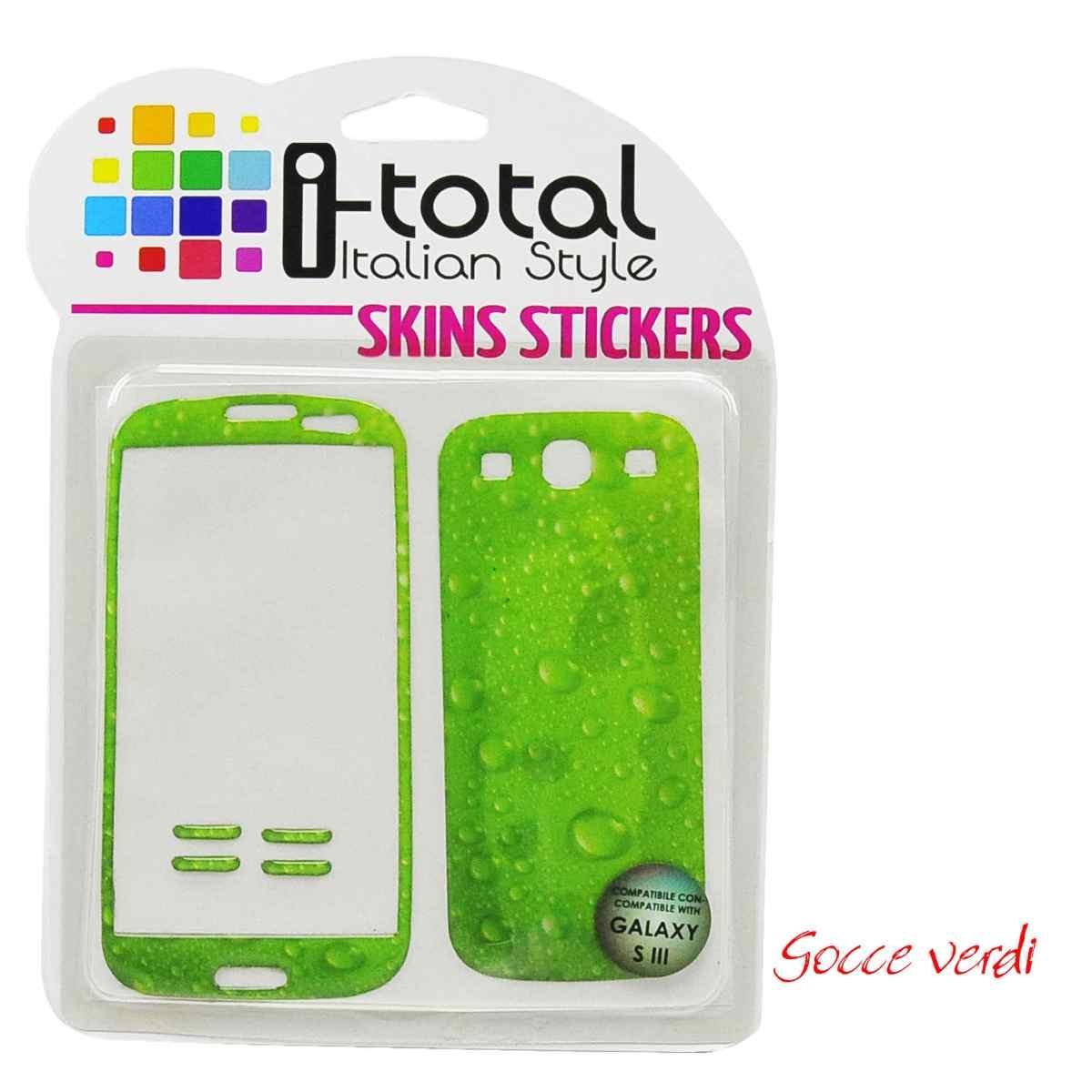 Sticker Adesivo Galaxy S3 10 Colori | M2 Store