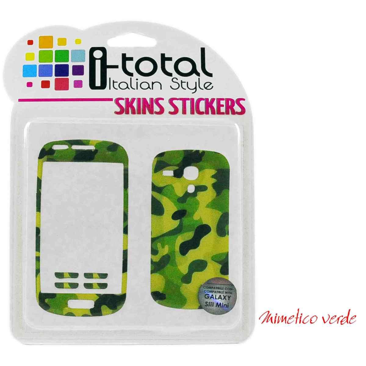 Sticker Adesivo Galaxy S3 Mini 10 Colori | M2 Store