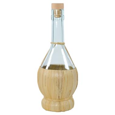 Bottiglia Vetro Fiasco Impagliato ml.500 | M2 Store