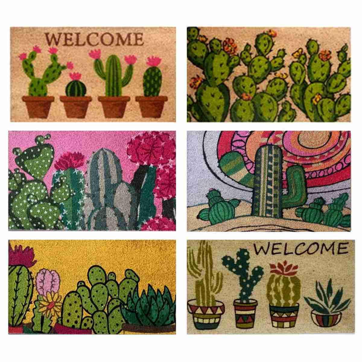 Zerbino cm.40x70 Cocco Cactus Multicolor | Montemaggi