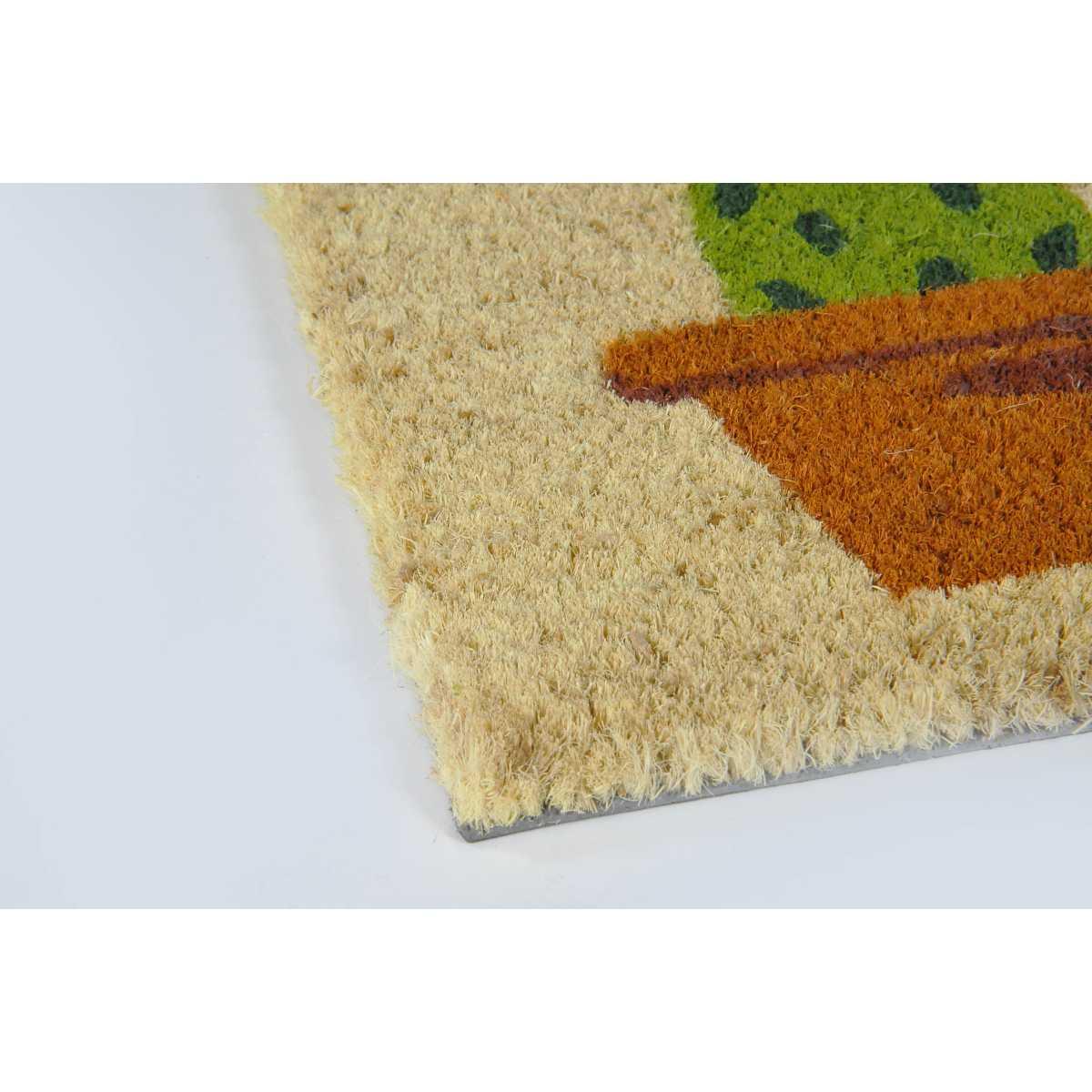 Zerbino Cocco Multicolor Cactus cm.40x70