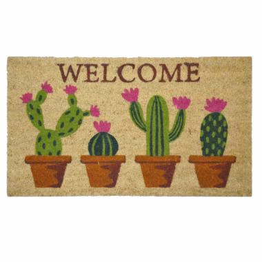 Zerbino Cocco Multicolor Cactus cm.40x70