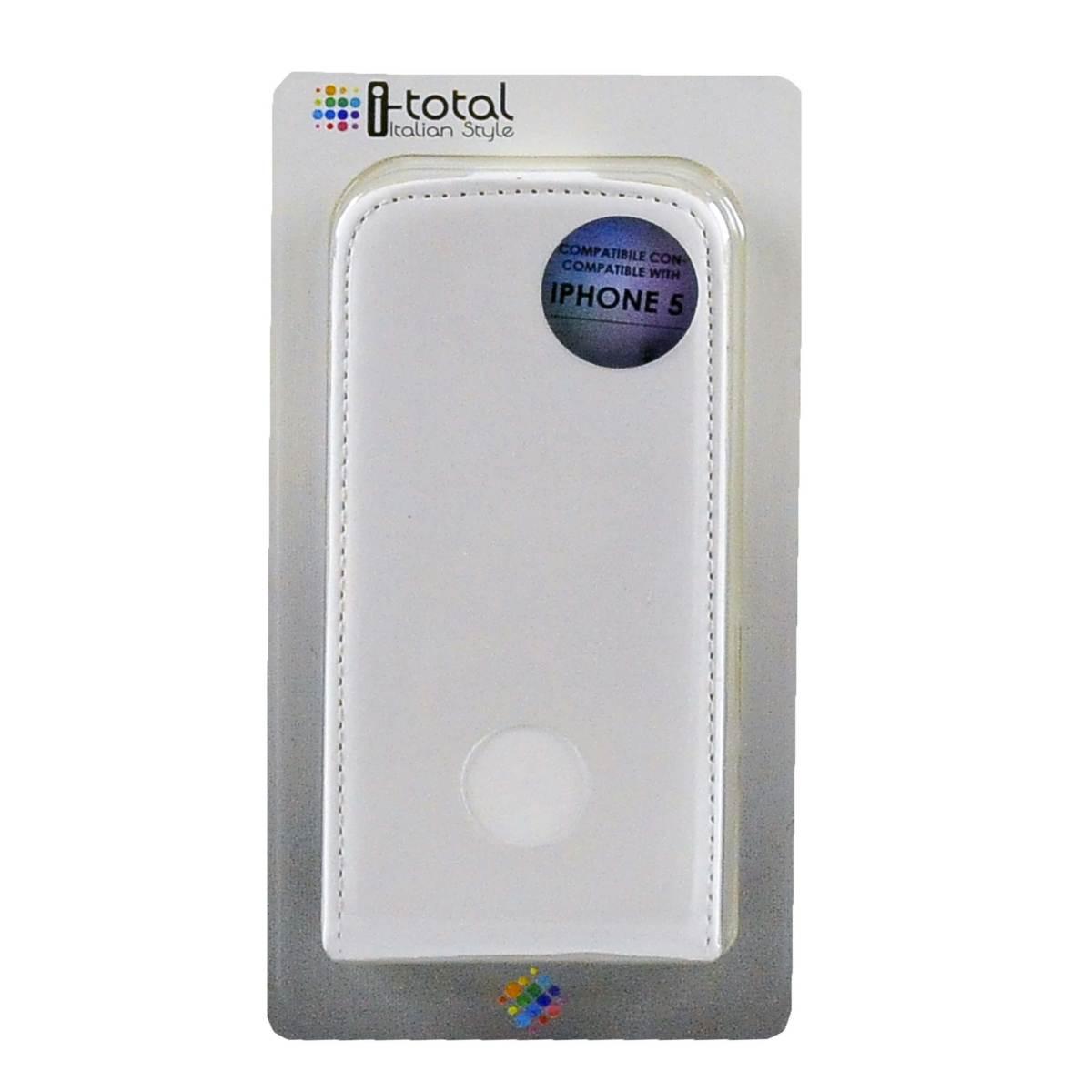 Cover iPhon 5 5S Eco Pelle Sportello 2 Colori | M2 Store