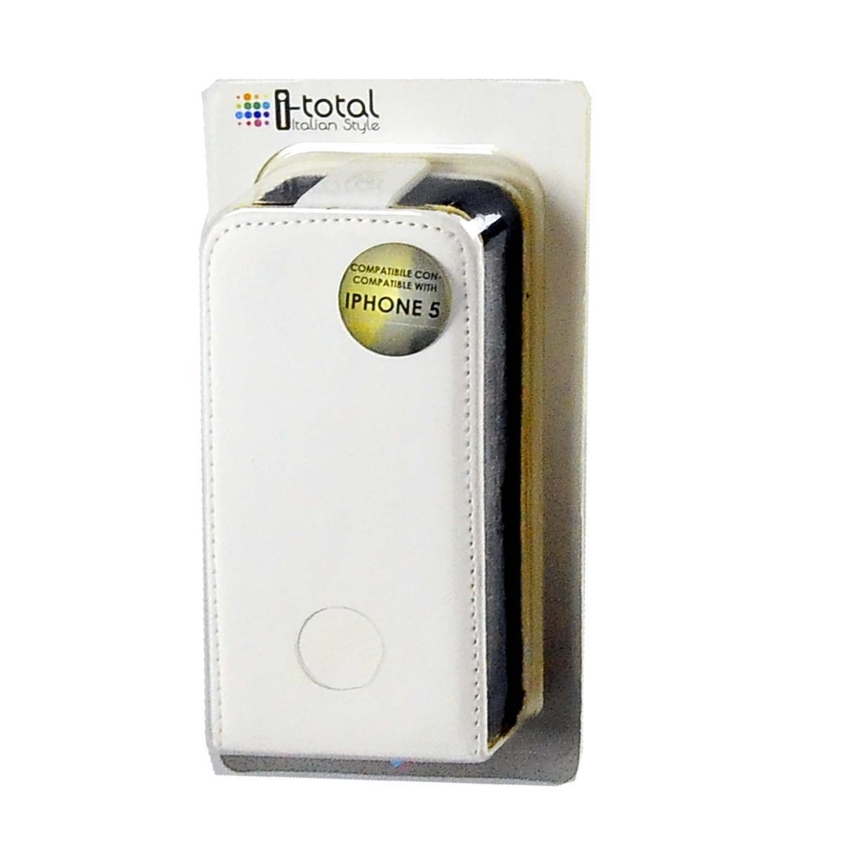 Cover iPhon 5 5S Eco Pelle Sportello 2 Colori | M2 Store