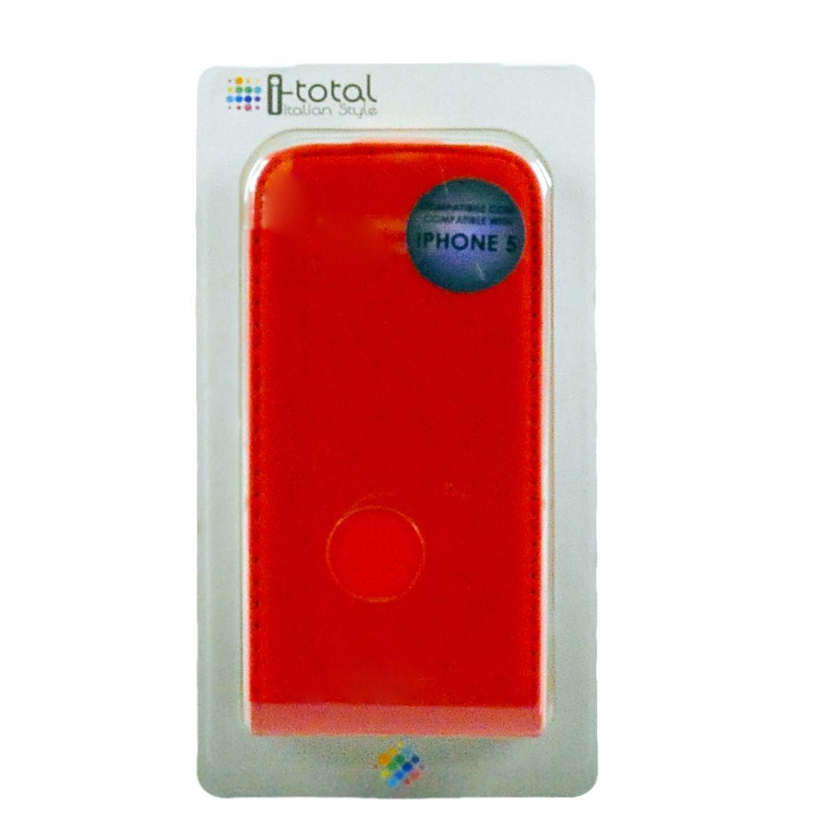 Cover iPhon 5 5S Eco Pelle Sportello 2 Colori | M2 Store