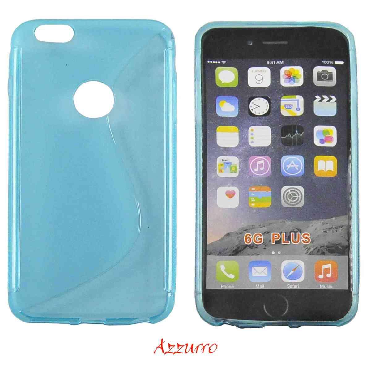 Cover iPhone 6 Plus PVC Morbido 6 Colori | M2 Store