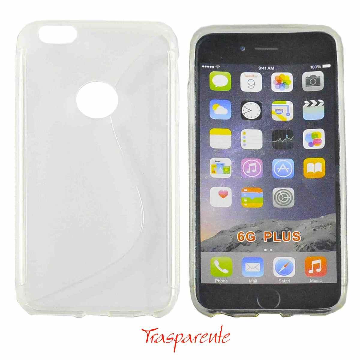 Cover iPhone 6 Plus PVC Morbido 6 Colori | M2 Store