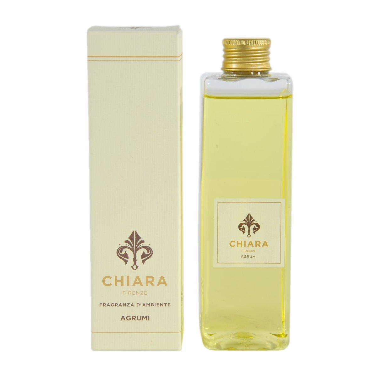 Profumatore Ambiente Diffusore ml.250 Ref con BastonciniAgrumi | Chiara Firenze