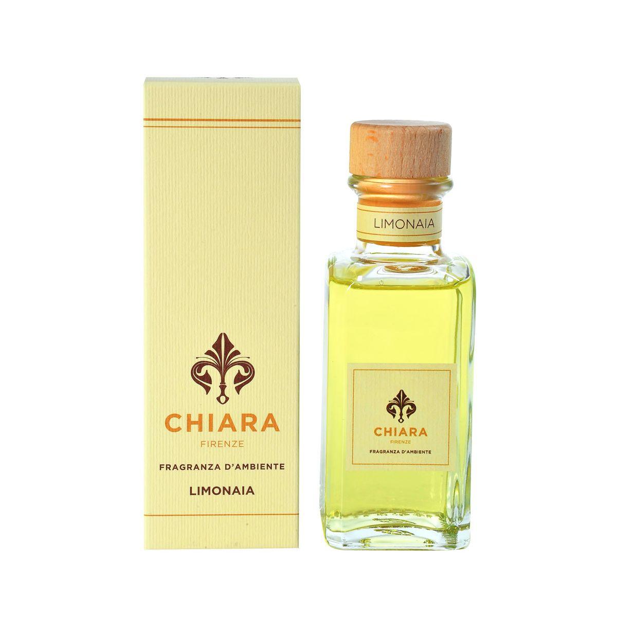 Profumatore Ambiente Diffusore ml.100 con Bastoncini Limonaia | Chiara Firenze