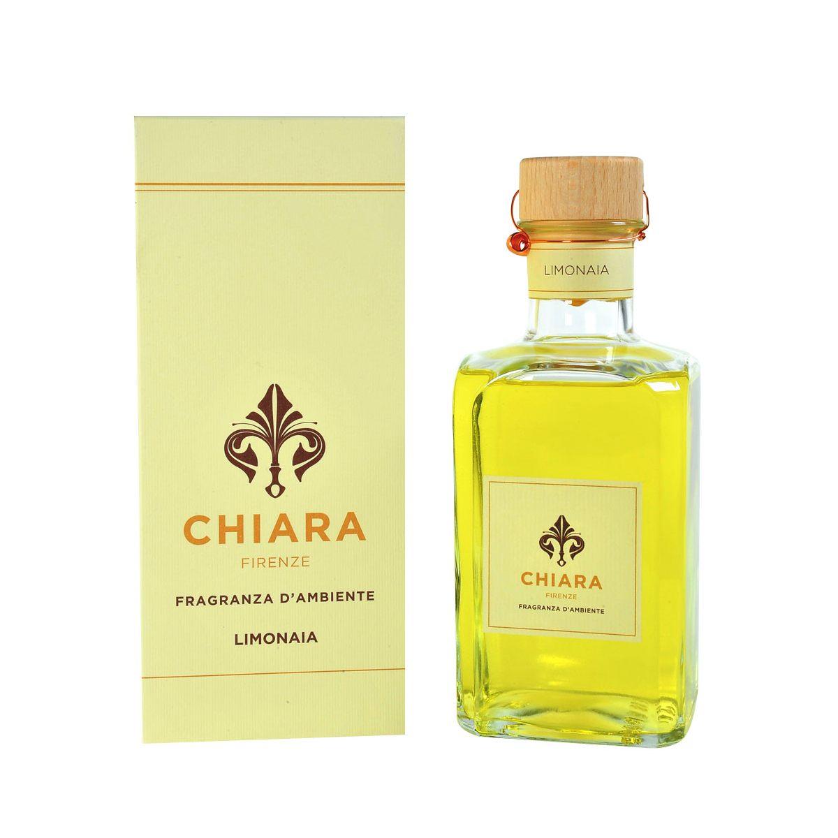 Profumatore Ambiente Diffusore ml.500 con Bastoncini Limonaia | Chiara Firenze