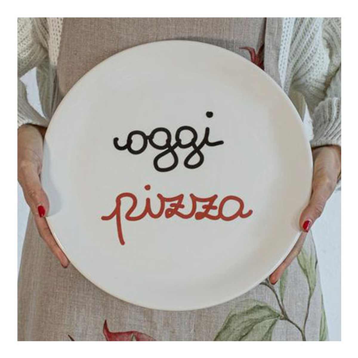 Piatto Tavola Ceramica cm.Ø31 Simply Day Oggi Pizza | Simple