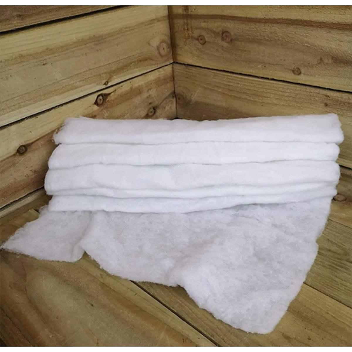 Tappeto Neve Soft bianco mt.10x1,50 spessore cm.2 | Moranduzzo