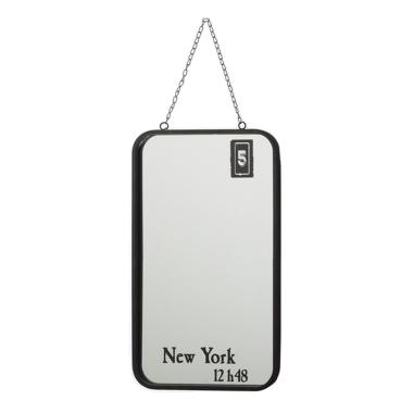 Specchio da Muro Rettangolare con Cornice New York cm.58x34xh2 | Montemaggi
